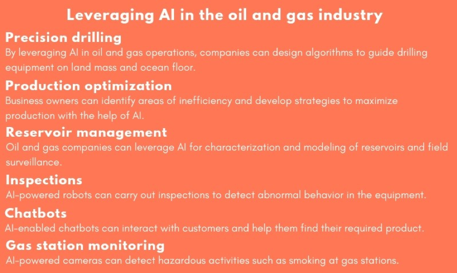 AI in oil and gas