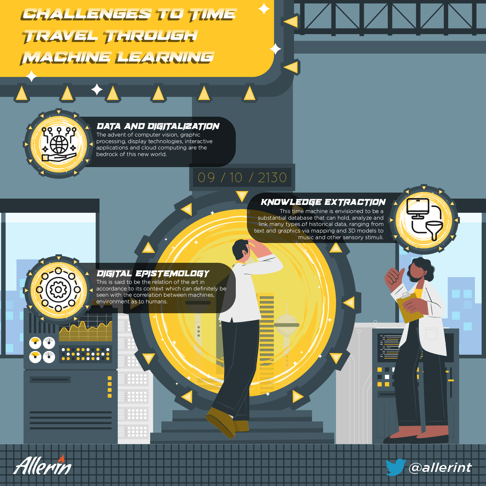 time travel through machine learning