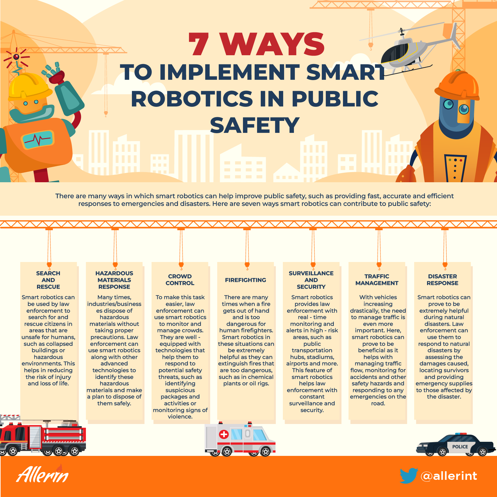 smart robotics in public safety