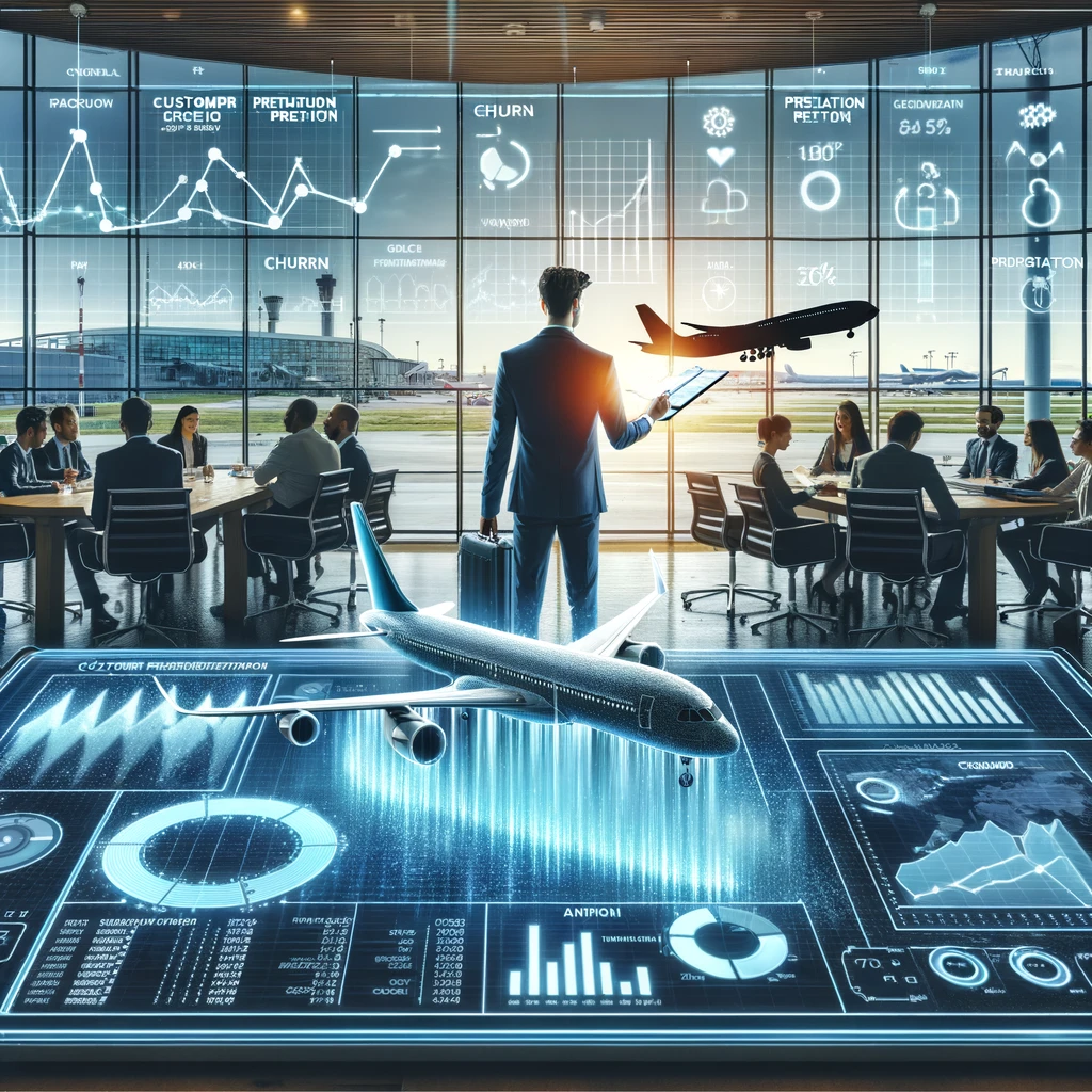 Churn Prediction and Prevention in the airline industry