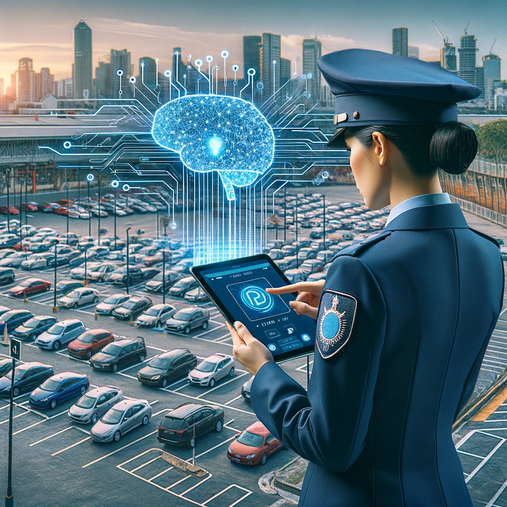 Parking enforcement with iPAM