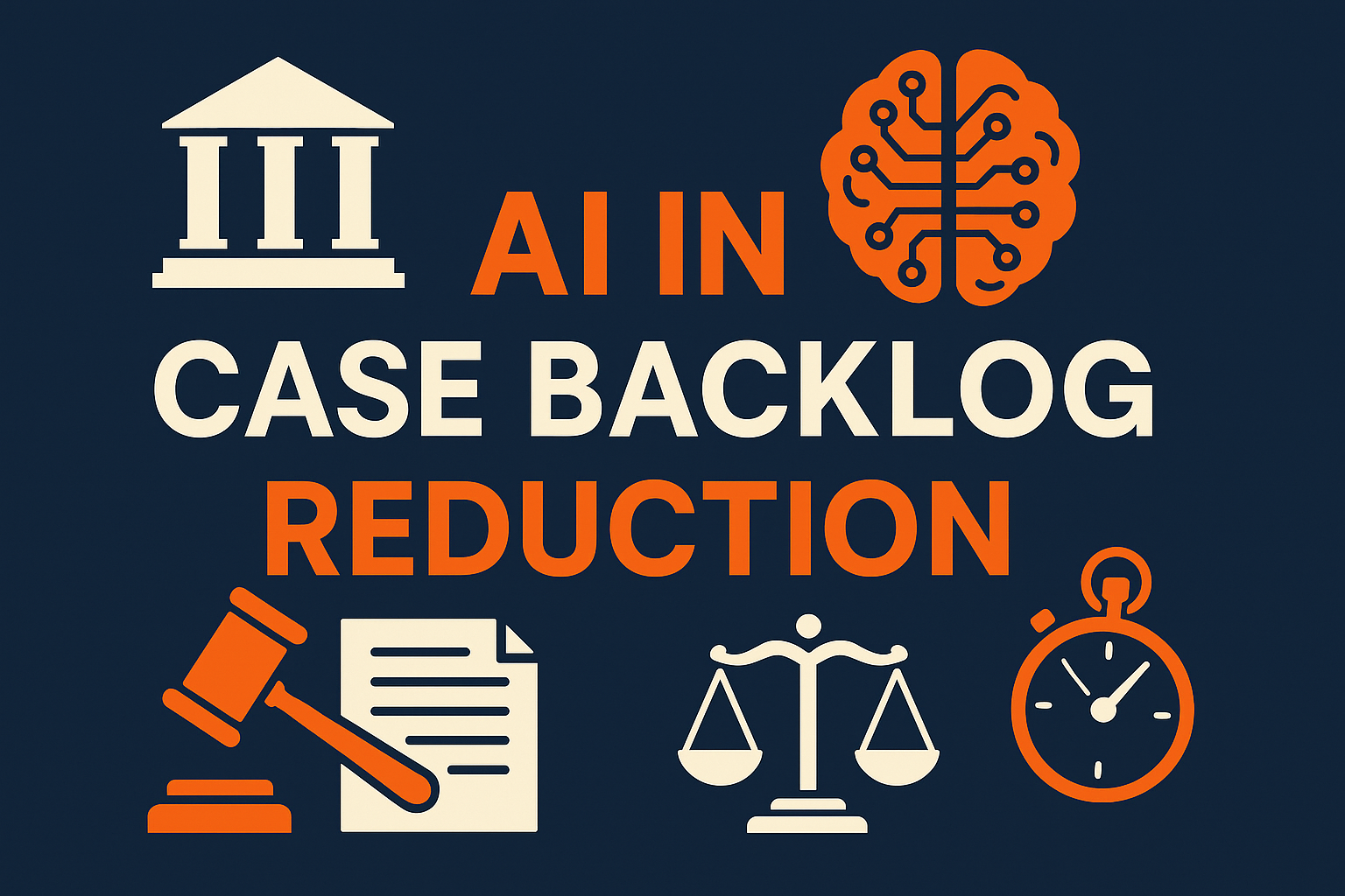 AI in judiciary case backlog reduction