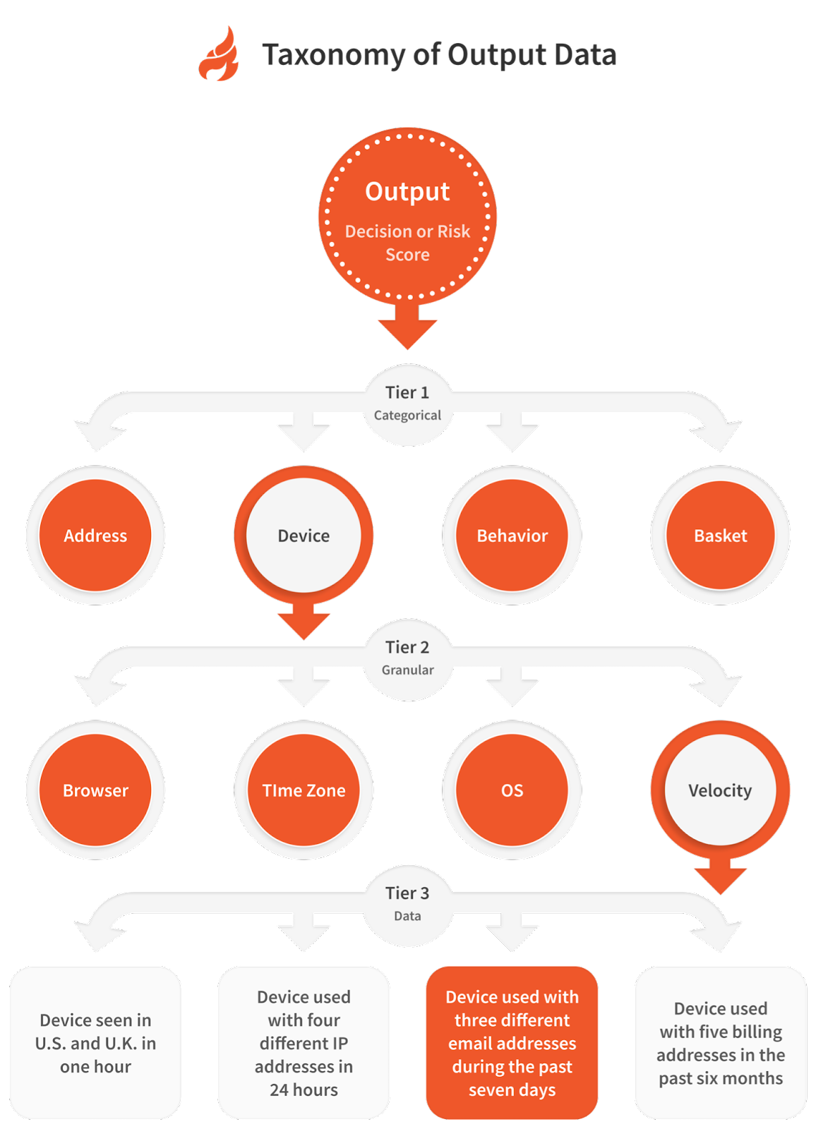 Taxonomy of Output Data